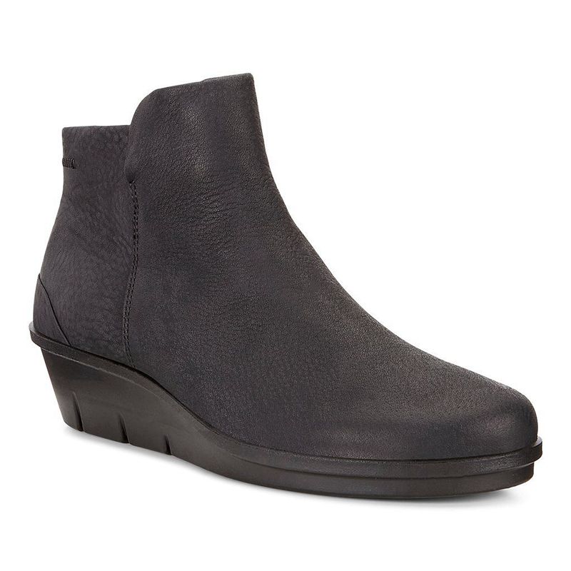 Women Boots Ecco Skyler - Ankle Boots Black - India EHWRAG304